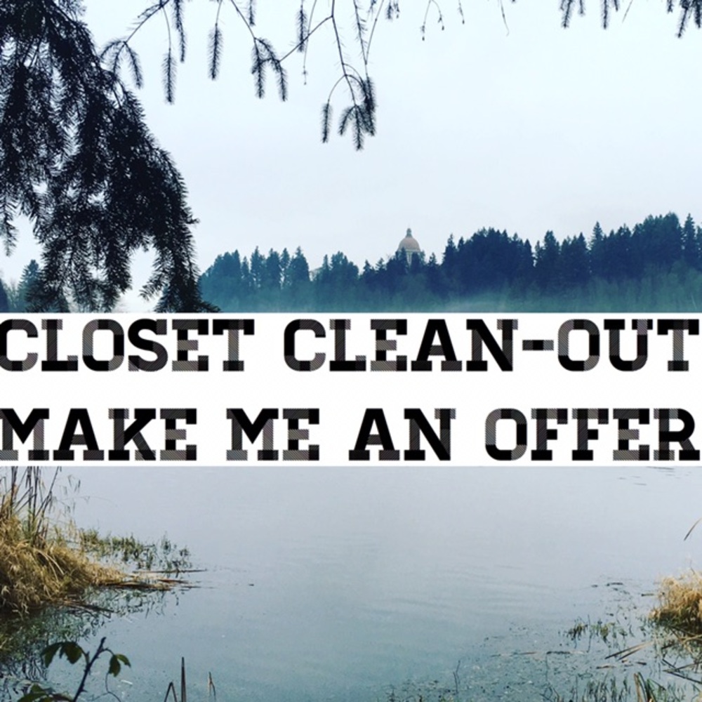 Make an offer on anything you like in my closet!